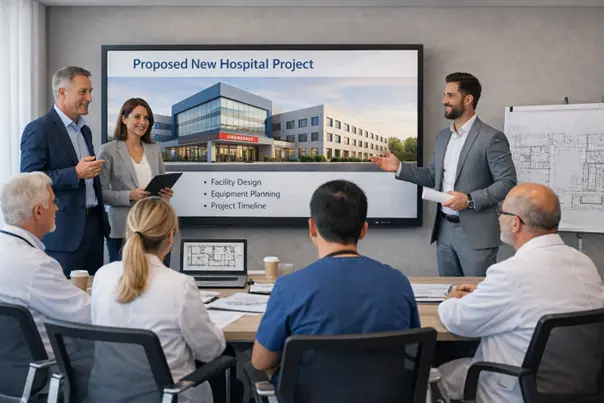 Hospital infrastructure background